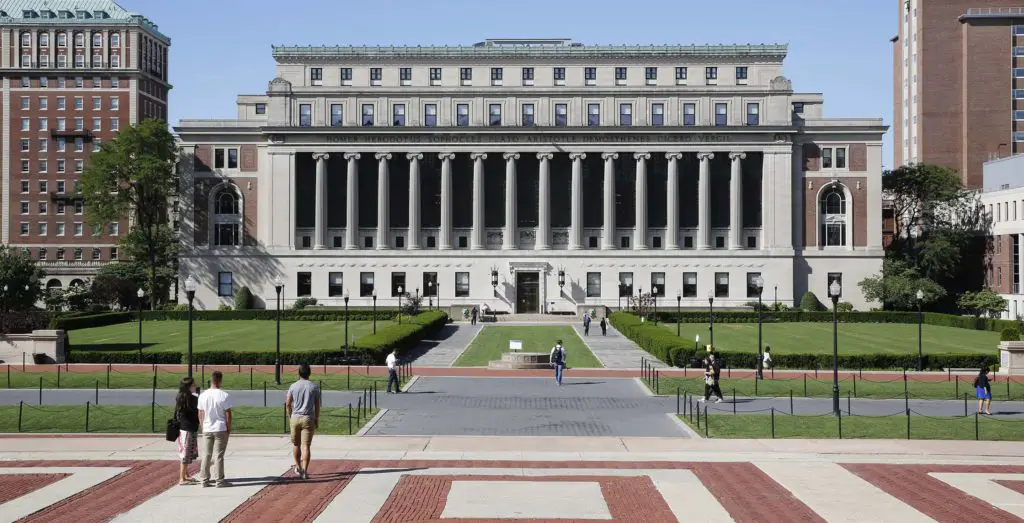 A building on Columbia University's main campus.