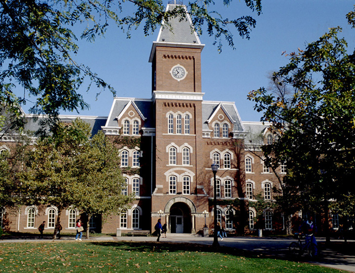 A building on Ohio State University's main campus.