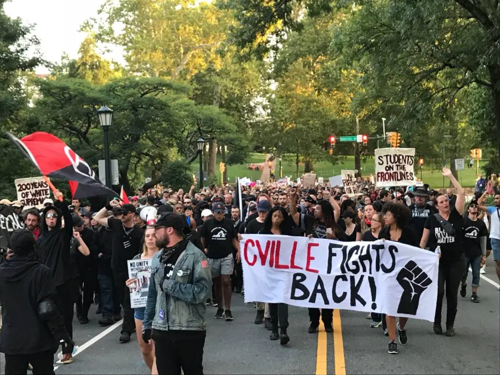 University of Virginia protest