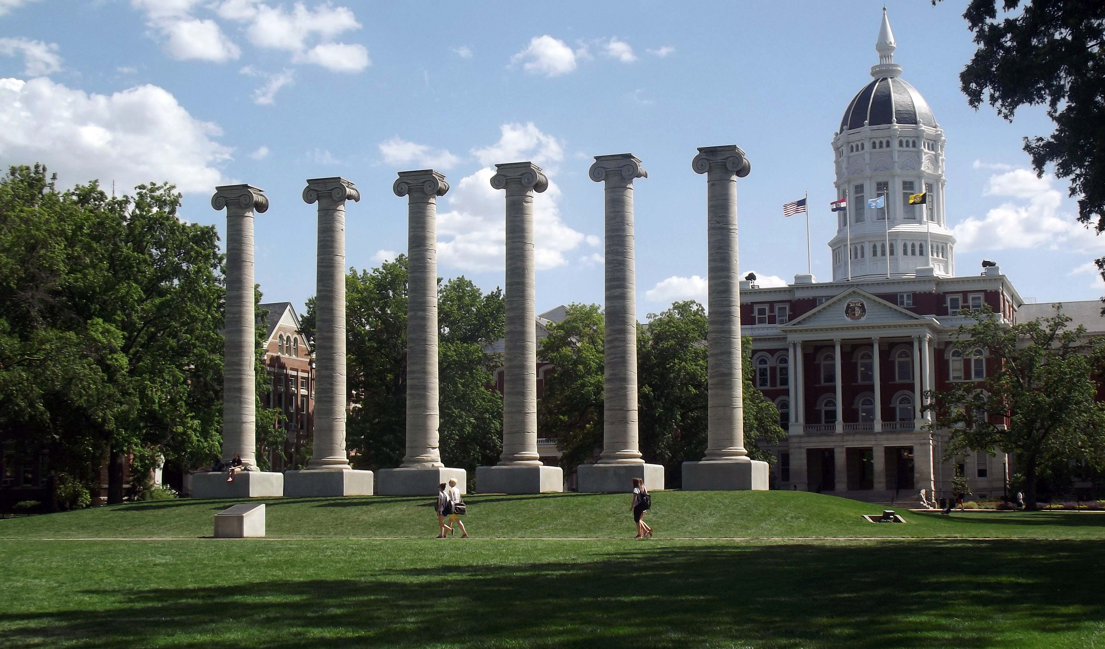 The University of Missouri campus.