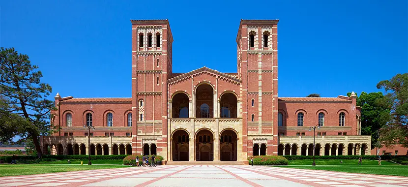 A building on the University of California-Los Angeles campus.