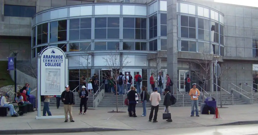 A building on the Arapahoe Community College campus.