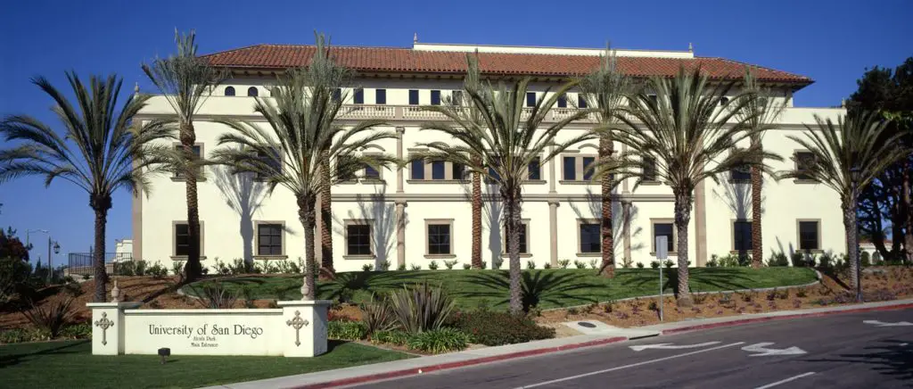 A building on the University of San Diego campus.