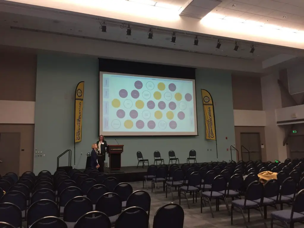 Corwin Pavilion, the site of UCSB's 11th annual Communication Career Day which took place on April 27.