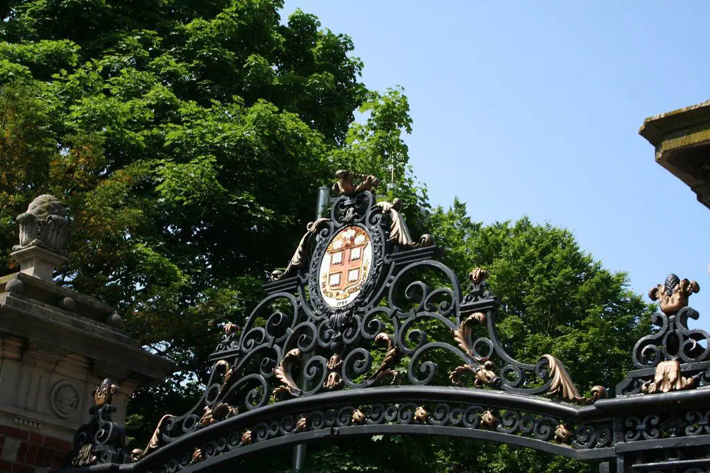 Brown University gates