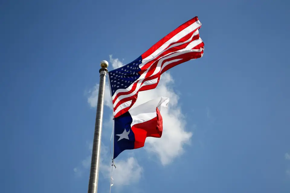 The Texas flag.