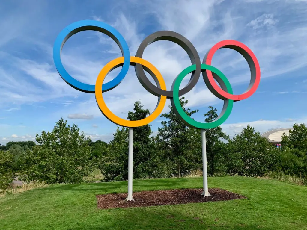 Photo of Olympic rings