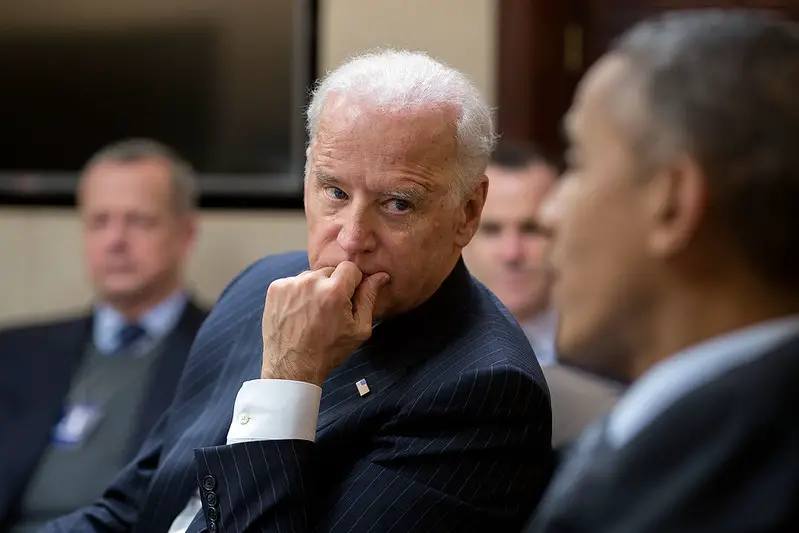 Photo of democratic presidential candidate Joe Biden.