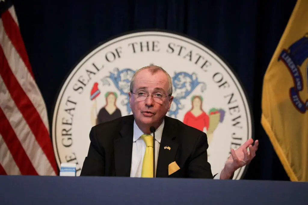 New Jersey Governor Phil Murphy holds a Covid-19 press conference on June 9, 2020