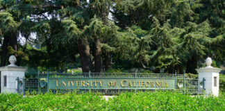 View of the campus of the University of California, Berkeley