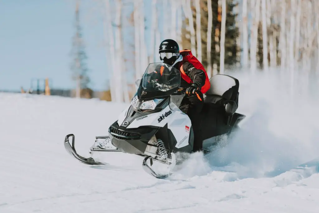 snowmobile rider