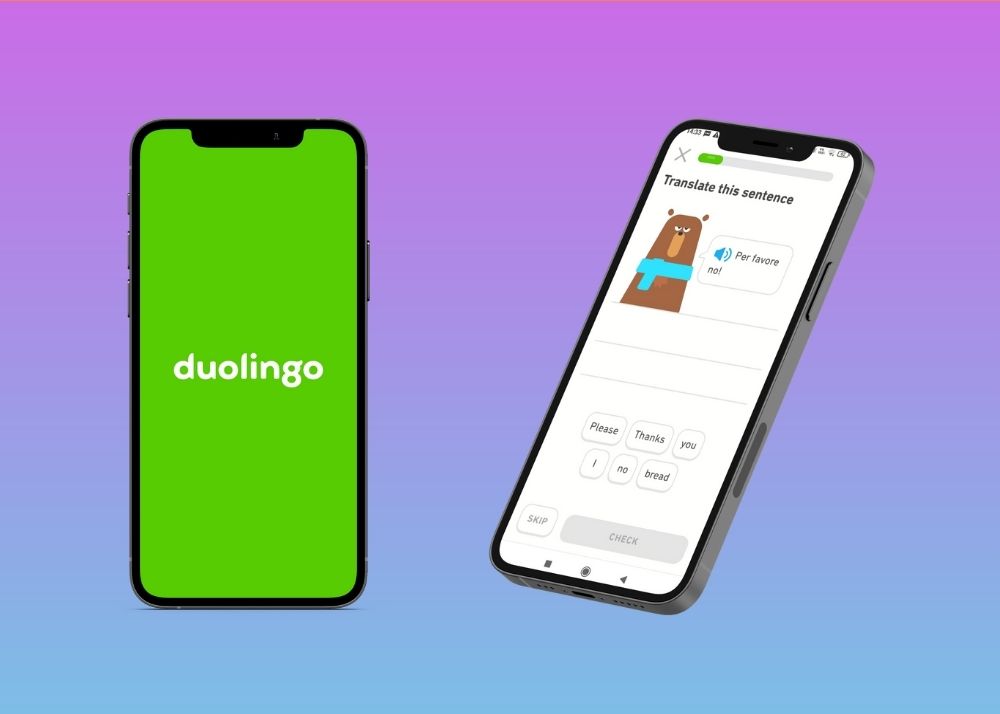 Duolingo study app