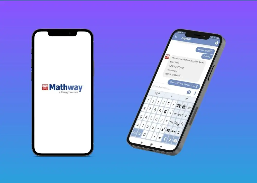 Mathway study app
