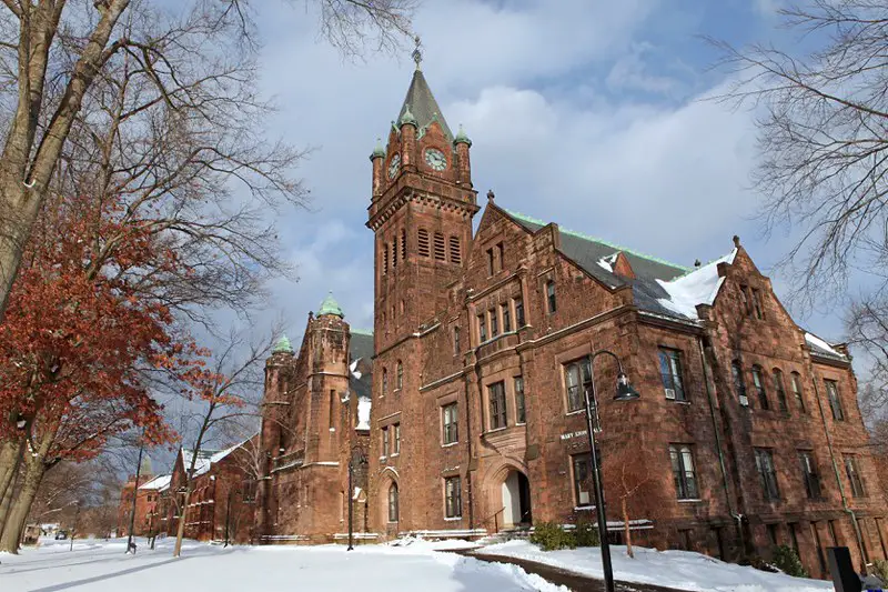 Mary Lyon Hall in Mount Holyoke College