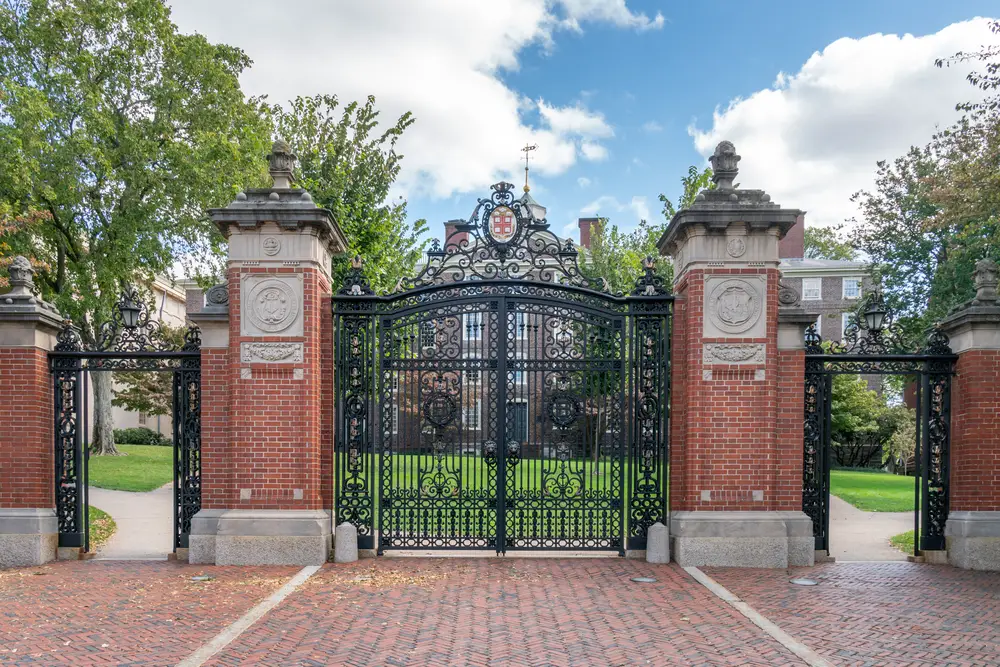 Van Wickle Gates on the campus of Brown University