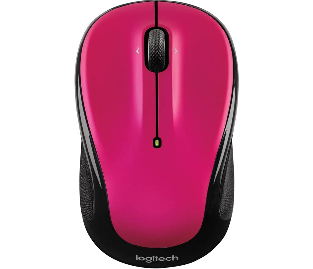 Logitech M325 wireless mouse in Brilliant Rose 